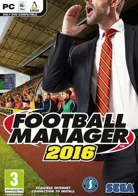 Football Manager 2016 (PC Nur Steam Key Download Code) Keine DVD, Steam Key Only
