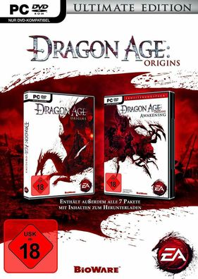 Dragon Age: Origins - Ultimate Edition (PC, 2010, Nur Origin Key Download Code)