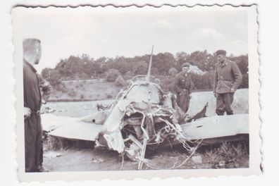 67487 Foto Flugzeugwrack plane wreck im 2. Weltkrieg