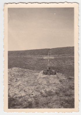 68186 Original Foto Grab bei der Festung Gorjuss Weissrußland Sommer 1941