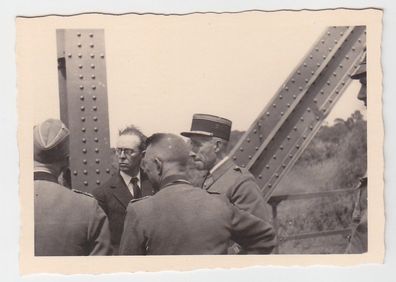 70298 Original Foto gefangener französischer Offizier im 2. Weltkrieg