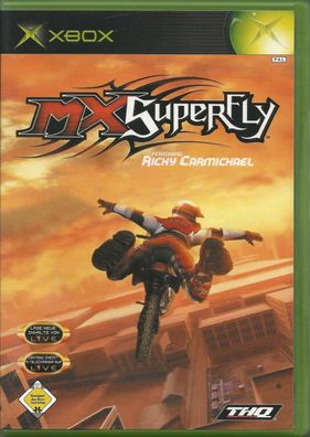 MX Superfly (Microsoft Xbox, 2003, DVD-Box) mit Anleitung, Zustand gut