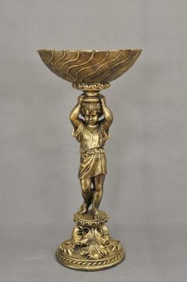 Antik Stil Dekoration Büste Schlüssel Obst Vase Schale Skulpturen Skulptur Deko