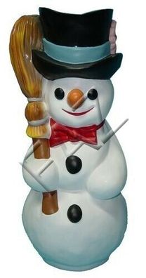 Design Schneemann Figur Garten Statue Skulptur Figuren Skulpturen Statuen Neu