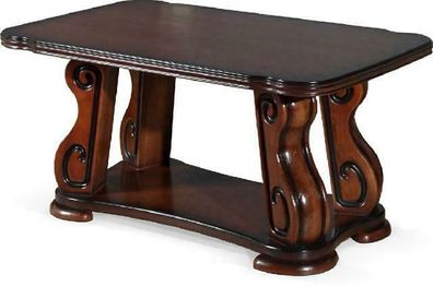 Luxus Couchtisch Echtes Holz Holz Beistell Sofa Wohnzimmer Rustikal Tische Tisch
