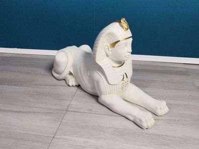 Design Ägyptische Katze Figur Statue Skulptur Figuren Skulpturen Deko Statuen