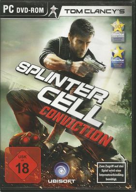 Tom Clancys Splinter Cell: Conviction (PC, 2012, DVD-Box) Mit Uplay Key Code