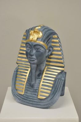 Ägyptische Pharao Büste Figur Statue Skulptur Figuren Skulpturen Dekoration Deko