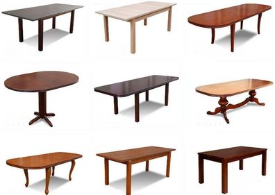 Esstisch Holztisch Holz Tische Tisch Esszimmer Massiv Ausziehbar mit Größenwahl