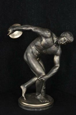 Griechische Figur Diskus Werfer Skulptur Olymp Sport Statuen Abstrakt Figuren