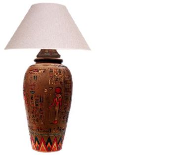 Ägyptische Stehleuchte Tischlampe Lampe Lampen Handarbeit Leuchten Stehlampe