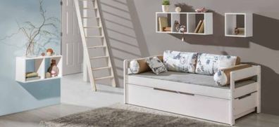 Kinderzimmer Sofa Couch Holz Bett Schlaf Couchen Betten Jugendzimmer Möbel Neu