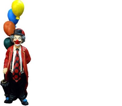 Design Clown Ballons Figur Statue Skulptur Figuren Skulpturen Deko 5004 Neu
