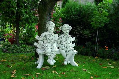 Mädchen Sitzende Figur Statue Figuren Skulptur Statuen Garten Dekoration 429