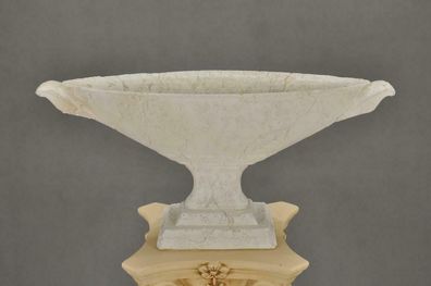 Schale Design XXL Obst Schale Dekoration Tisch Vase Klassischer Marmor Kübel Neu