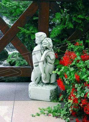 Adam & Eva Skulptur Design Figur Statue Garten Figuren Statuen Skulpturen 422