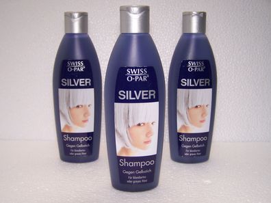 Silber Shampoo Swiss-O-Par 3 x 250 ml Vorratspack