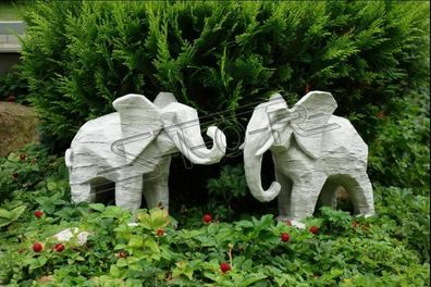 Design Figur Elefant Skulptur Figuren Skulpturen Statuen Statue Garten S103094