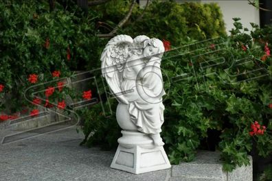 Grabschmuck Grab Stein Dekoration Engel Figur Skulptur Gott Heilig 42cm S101213