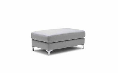 XXL Club Fußhocker Lounge Hocker Ottomane Pufa ´Textil Ottoman Designer GENOVAst