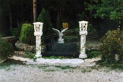 Sockel für Säulen Säule Fundament Garten Terrasse Figuren Abstellen Stand Fuß