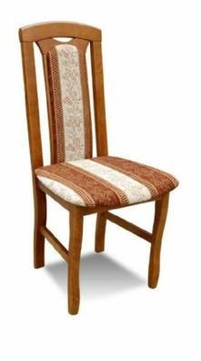 Massivholz Stuhl Esszimmerstuhl Designer Textil Stuhl Stühle Esszimmerstühle K34