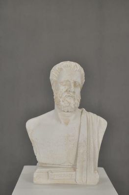 Design Büste Hippokrates Figur Statue Skulptur Figuren Dekoration Skulpturen Neu