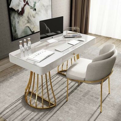 Luxus Büro Sessel Stuhl Polster Stühle Designer Chef 1 Sitzer Couch Möbel Neu