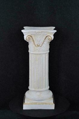 Medusa Säule Römische Säulen Marmor Skulptur Figur Deko Dekoration Ständer 1633