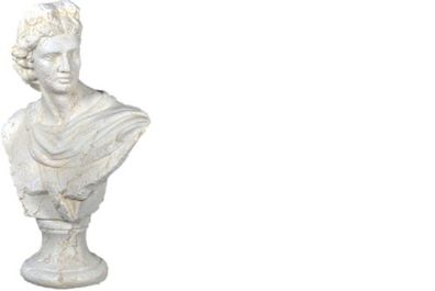 Design Apollo Büste Figur Statue Skulptur Skulpturen Figuren Decoration 51cm