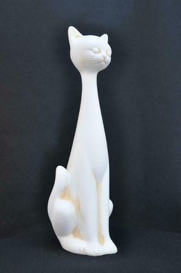 42cm XXL Design Katze Dekoration Figur Skulptur Acryl Deko Statue Figuren 52cm