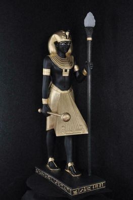 Stehleuchte Skulptur Figur Lampen Leuchte Ägypten Statue Figuren Skulpturen 2876