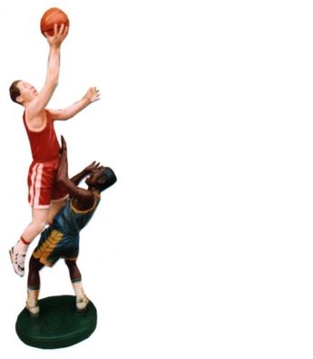 Design Basketball Figur Statue Skulptur Figuren Skulpturen Dekoration Deko 100cm