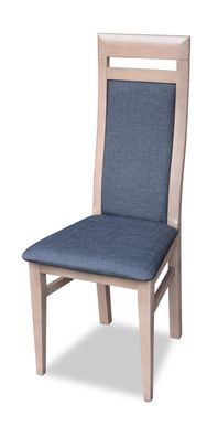 Luxus Design Polster Stuhl Stühle Sitz Lehn Büro Office Esszimmer Holz K70 NEU