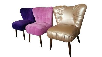 Chesterfield Sessel Designer Stuhl Polster Chaise Lounge Hocker Stühle Neu