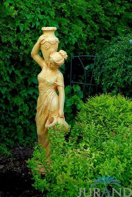 Garten Springbrunnen Figur Wasserfall Skulptur Dekoration Deko Garten Skulpturen