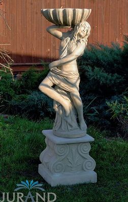 Sockel Stein für Figuren Skulpturen Statuen XXL Garten Dekoration 153kg Neu 7503