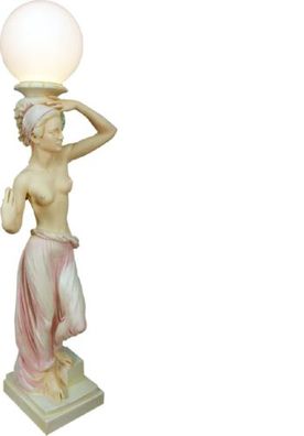 Antik Stil Figur Stehlampe Bauchtänzerin Stand Lampe Leuchte Lampen Skulptur Neu