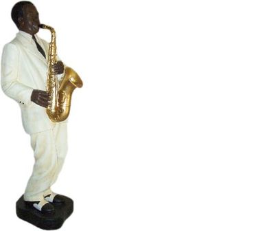 Design Saxophon Figur Statue Skulptur Figuren Skulpturen Dekoration 4022 Neu