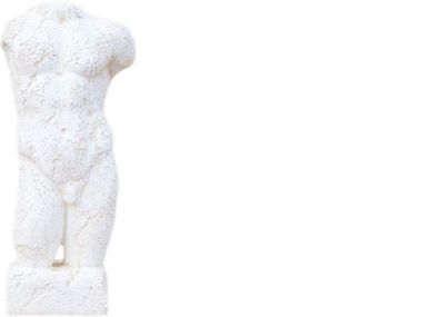 Design Torso Büste Figur Statue Skulptur Skulpturen Figuren Dekoration 55cm