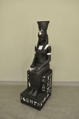 Ägyptische Pharao Statue Skulptur Figuren Skulpturen Dekoration Deko Figur 123cm
