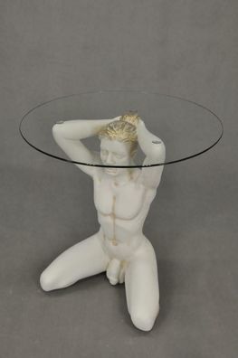 Glastisch Abstrakt Erotisch Beistelltisch Couchtisch Tisch Glas Penis Sex Stil