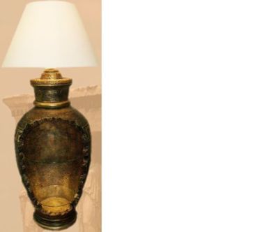 Stehlampe Stehleuchte Leuchte Vase Designer Antik Stand Leuchten Design 6886 Neu
