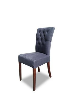 Lehnstuhl Stuhl Sessel Leder Textil Stoff Stühle Echtes Holz Neu Brasil