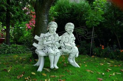 Junge Sitzende Figur Statue Figuren Skulptur Statuen Garten Dekoration Neu 430