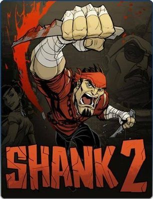 Shank 2 (PC, 2012, Nur der Steam Key Download Code) Keine DVD, No CD