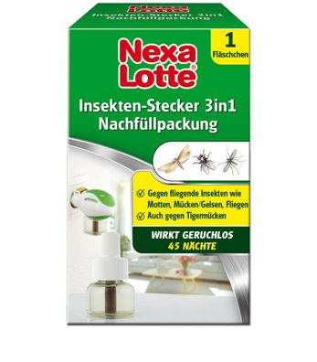 NEXA LOTTE® Insekten-Stecker 3in1, Nachfüllpackung