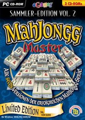 MahJongg Master - Sammleredition Vol. 2 (PC, 2005) neuwertig