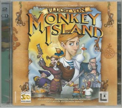 Flucht von Monkey Island - Monkey Island 4 (PC, 2007, Jewelcase) Zustand sehr gut