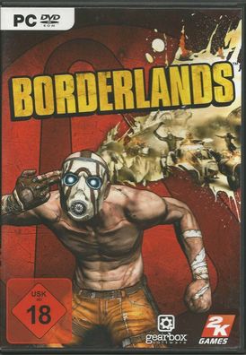 Borderlands (PC, 2011, DVD-Box) Handbuch auf DVD, Mit Steam Key Code